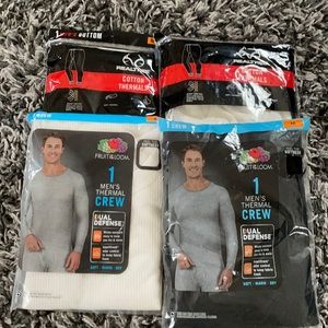 Men’s cotton thermals set bundles